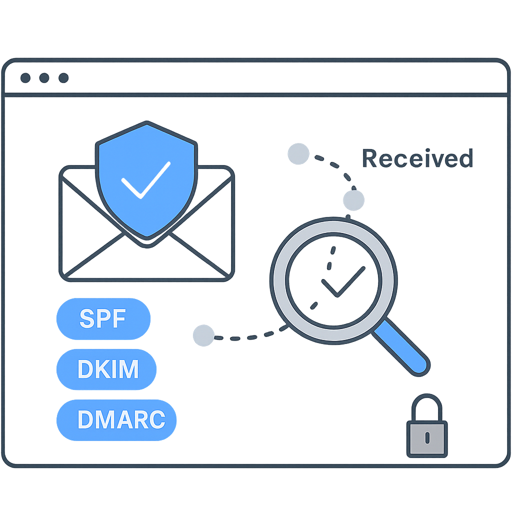 Email Header Analyzer illustration